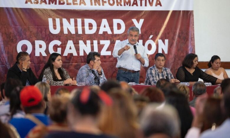 Raúl Morón encabeza asamblea