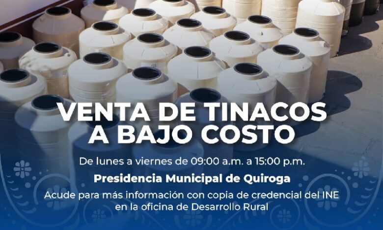 Quiroga, Alma Mireya González, agua potable