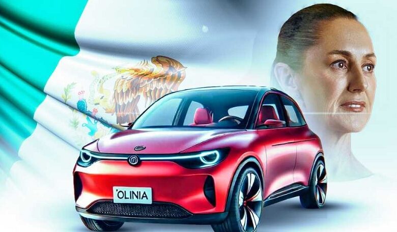 Olinia, auto eléctrico