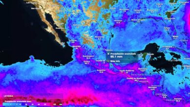 Lluvias en México