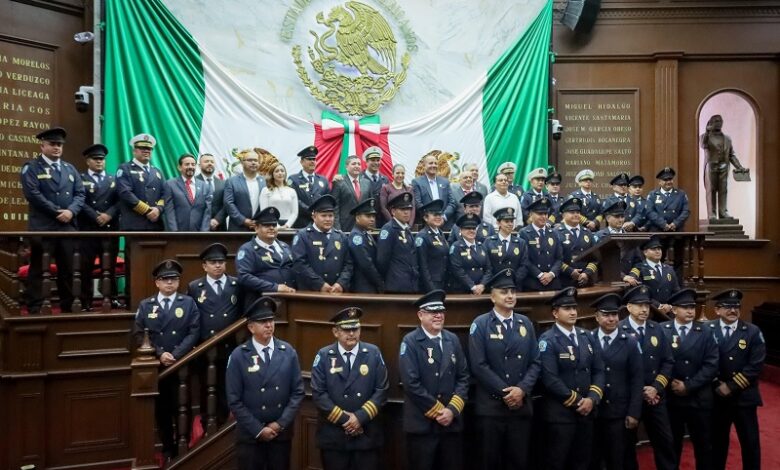 Día del Bombero, Congreso de Michoacán