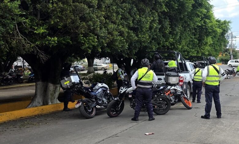 Zamora, Jacona, motocicleta robada