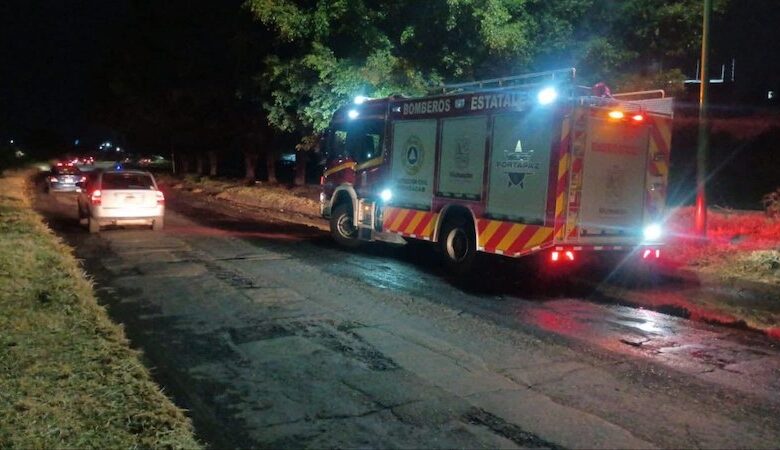 Camión de bomberos estatales