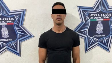 Detenido policía municipal de Uruapan