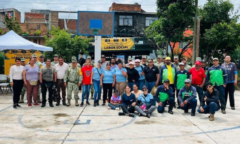Jornada de limpieza en Morelia