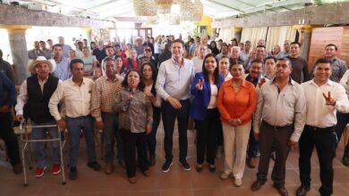 Alfonso Martínez encabeza evento en Maravatío