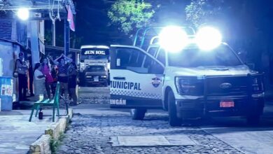 Patrulla de la Policía Municipal de Apatzingán