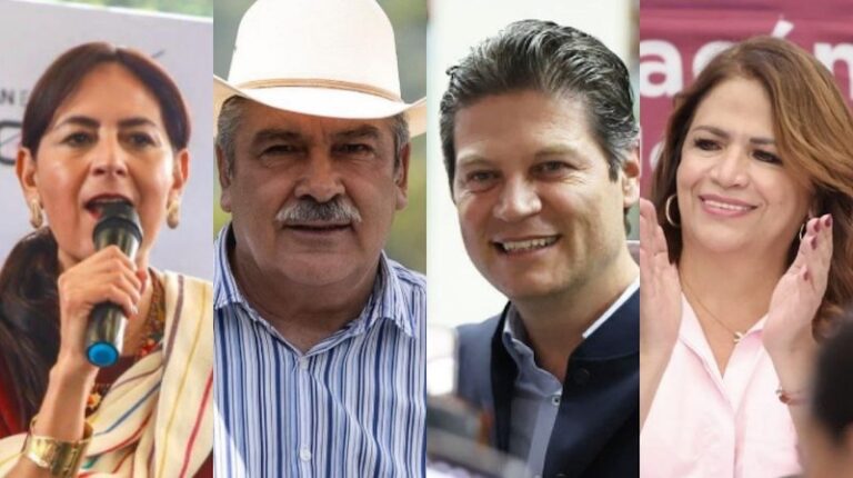 Gabriela Molina, Raúl Morón, Alfonso Martínez y Fabiola Alanís