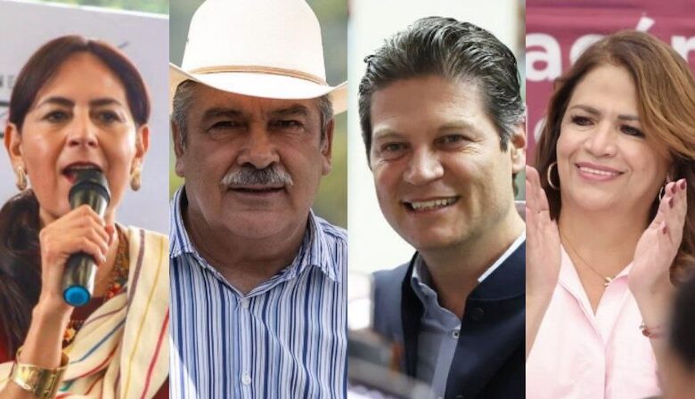 Gabriela Molina, Raúl Morón, Alfonso Martínez y Fabiola Alanís