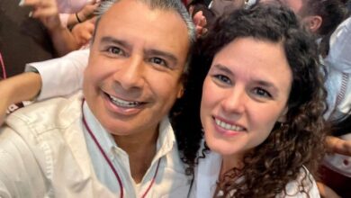 Fidel Calderón y Luisa María Alcalde