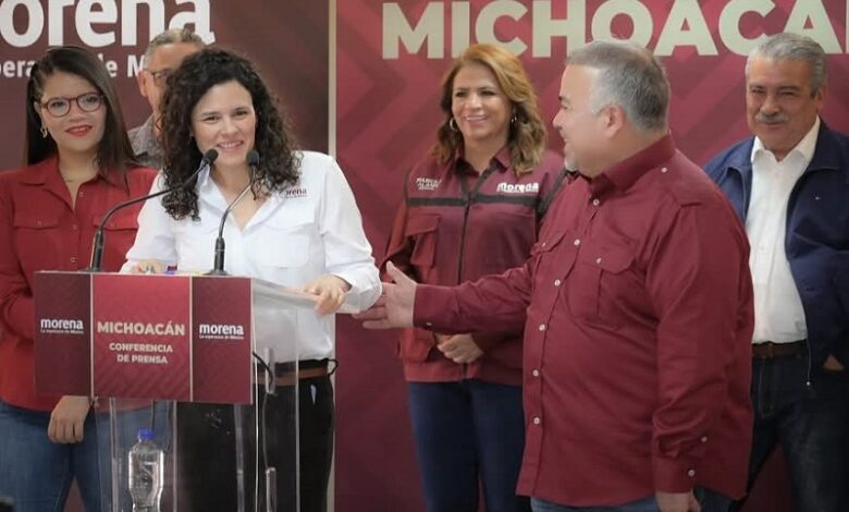Luisa María Alcalde, Morena