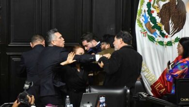 'Alito' Moreno y Fernández Noroña, Pelea