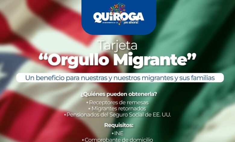 Quiroga, Migrantes