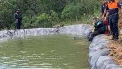 Rescate en olla de agua