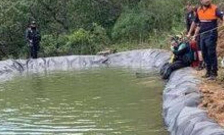 Rescate en olla de agua
