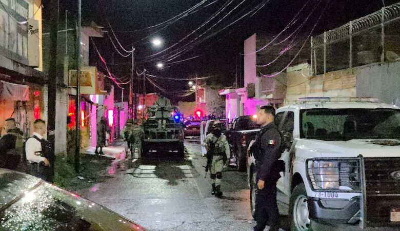Operativo de seguridad en Morelia