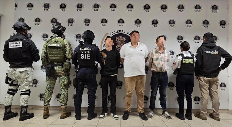 Tres delincuentes detenidos