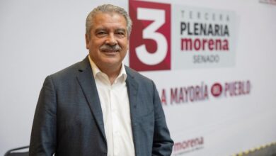 Raúl Morón en plenaria del Morena