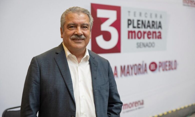 Raúl Morón en plenaria del Morena
