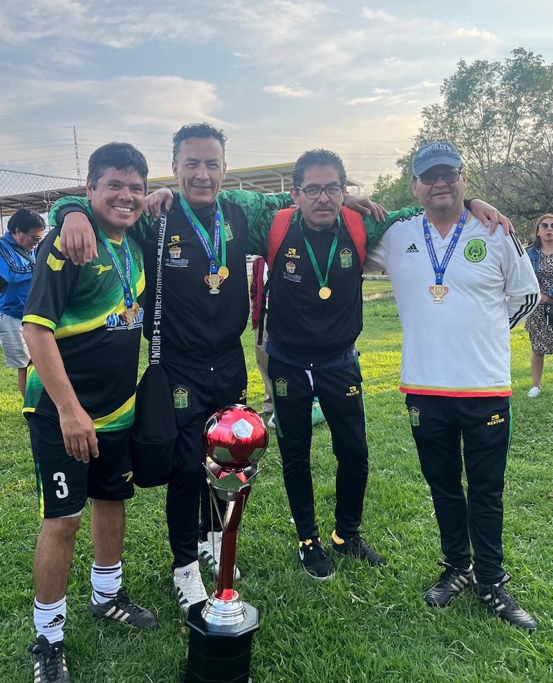 Fernando Tinoco, Tito Gabriel Sánchez, Alejandro Pérez y Jorge Reyes