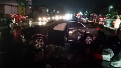 Accidente, carambola