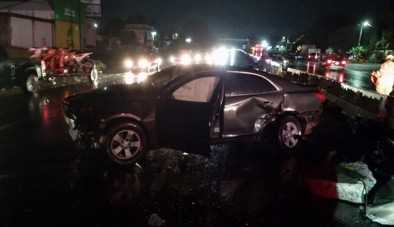 Accidente, carambola