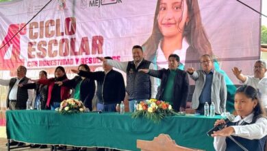 Juan Carlos Velasco Procell en el arranque del ciclo escolar 2025-2026
