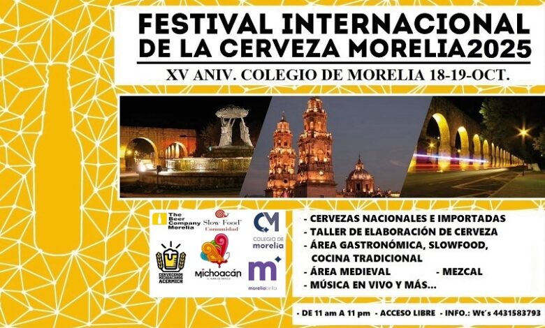 FICERM, cerveza artesanal, Morelia