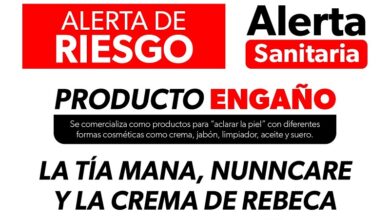 Cofepris, Cosméticos