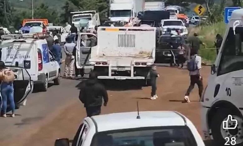 Bloqueo de carretera