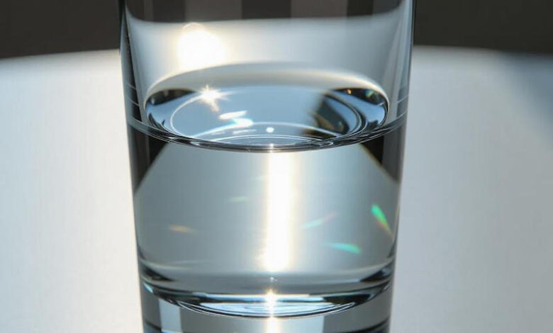 Vaso medio lleno