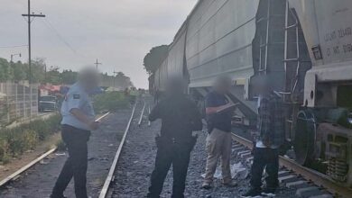 Accidente con el tren