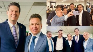 Alfonso Martínez y políticos de Movimiento Ciudadano