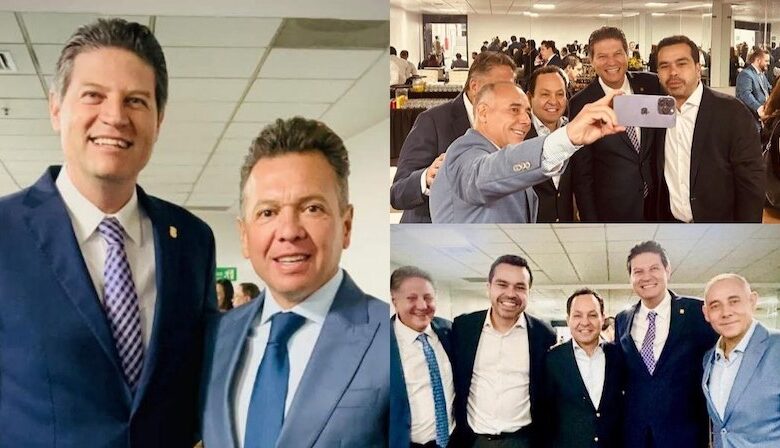 Alfonso Martínez y políticos de Movimiento Ciudadano