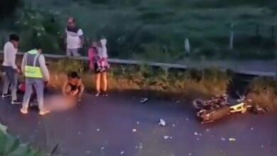 Accidente de motocicleta