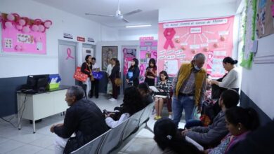 Sala de espera en hospital