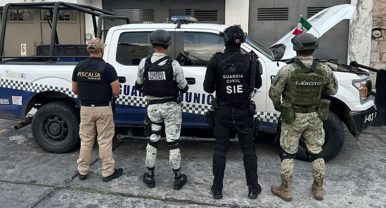 Aseguran patrulla apócrifa
