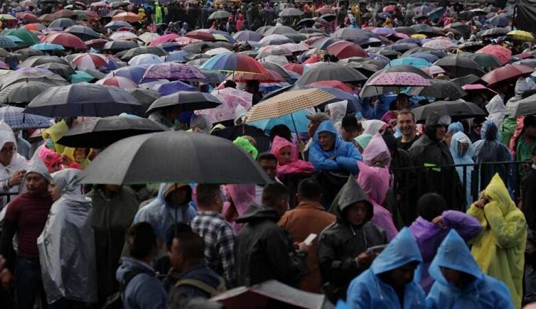 Lluvias fuertes, 16 de septiembre
