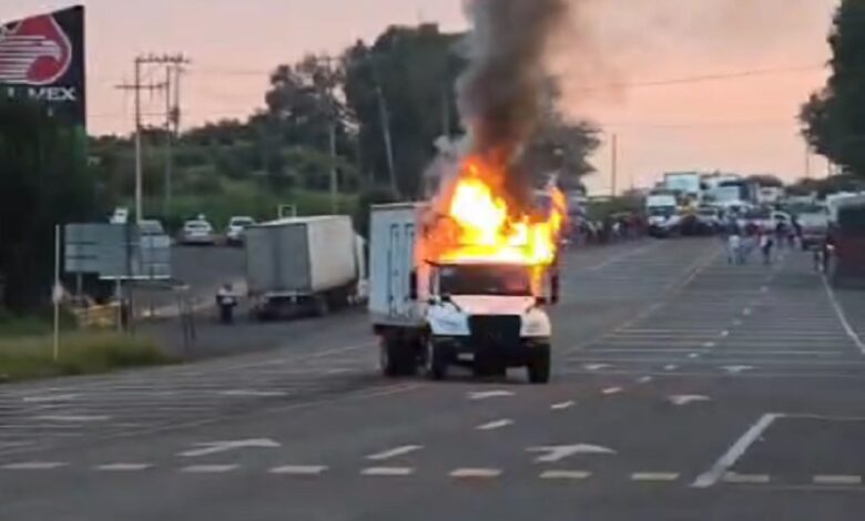 Protesta en Tocumbo