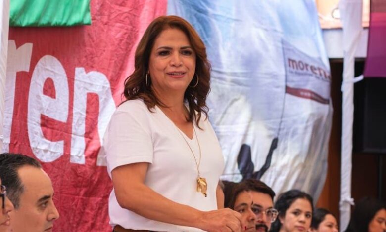 Fabiola Alanís en evento