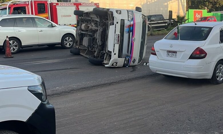 Morelia, accidente vial