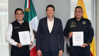 Pablo Alarcón, Alfonso Martínez e Isaac Olguín