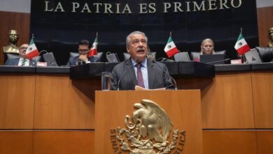 Raúl Morón en el Senado