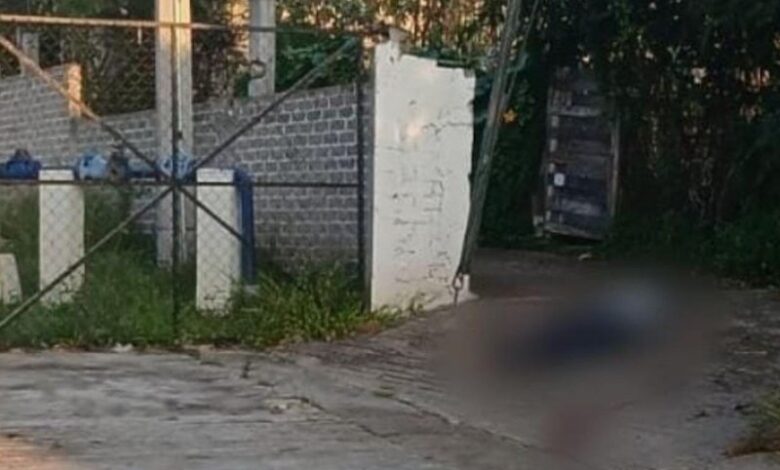 Hombre asesinado