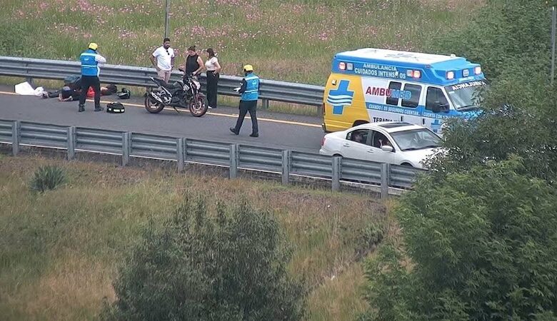 Accidente de motocicleta