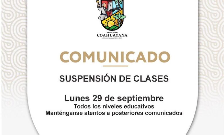 Comunicado del Ayuntamiento de Coahuayana