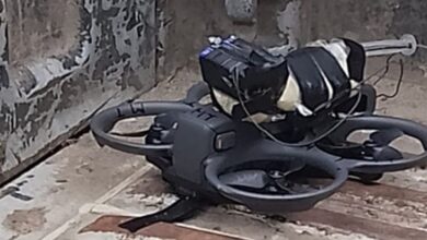 Dron con explosivo