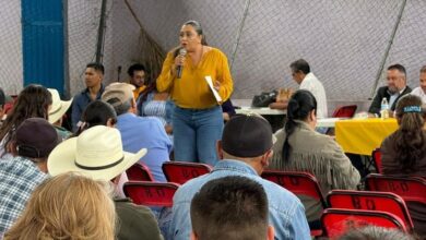 Verónica Garcia en evento