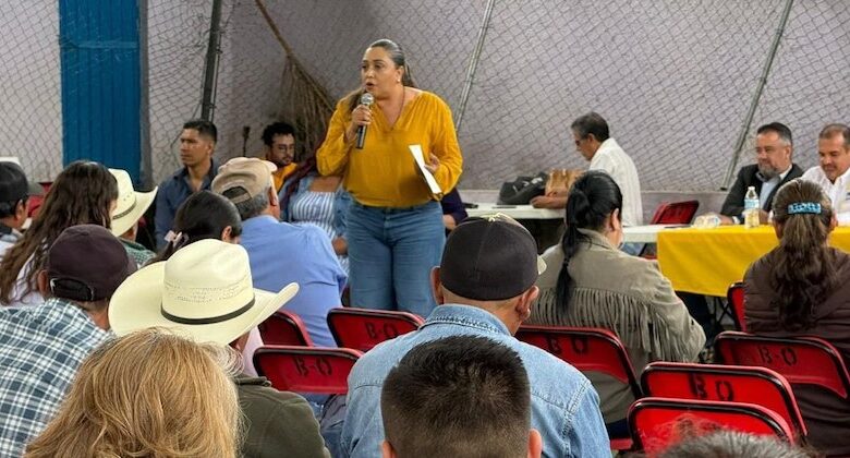 Verónica Garcia en evento