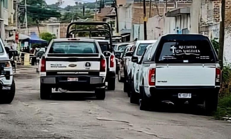 Camionetas de la FGE de Michoacan